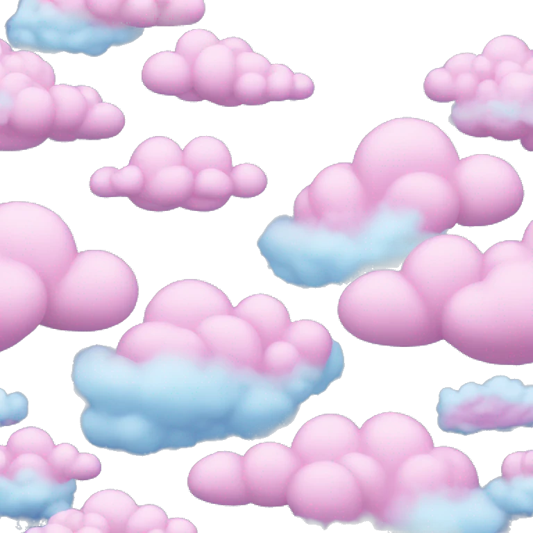 candy clouds emoji