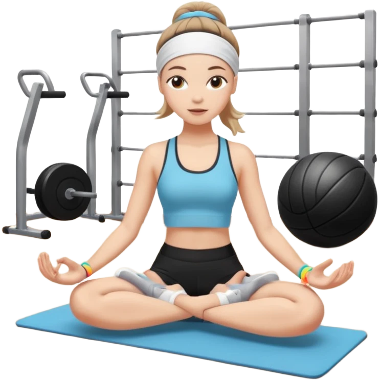 Бьюти девочка, влоги, пилатес, спорт emoji