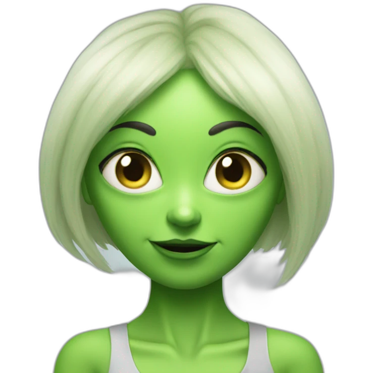 Miss alien ride alien emoji