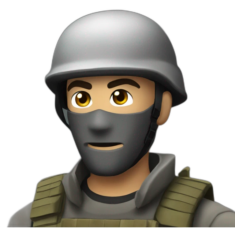 Counter Strike 2 Terrorist emoji