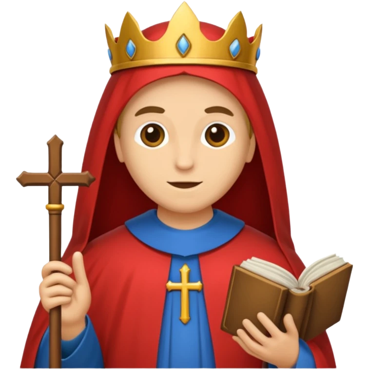 pretre catholique du moyen age emoji