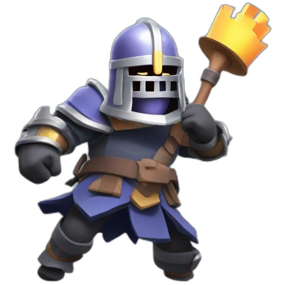 Clash Royale dancing pekka emoji