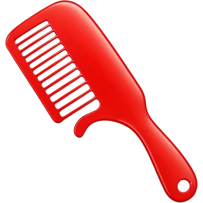 red comb emoji