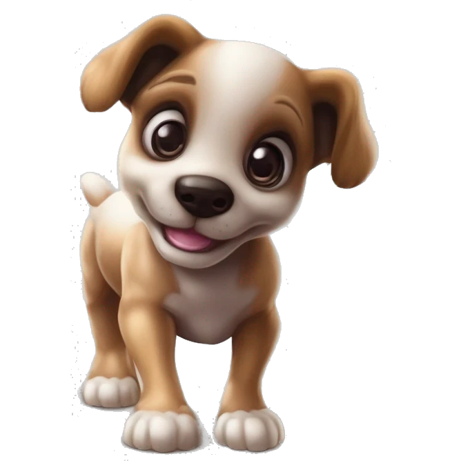 Puppy dog emoji