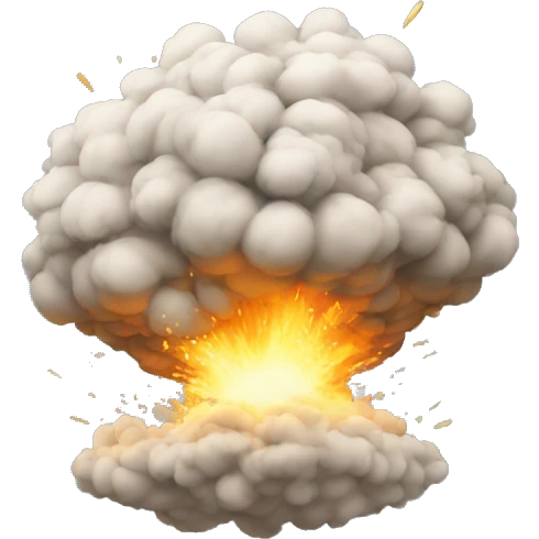 Explosion de cabeza emoji