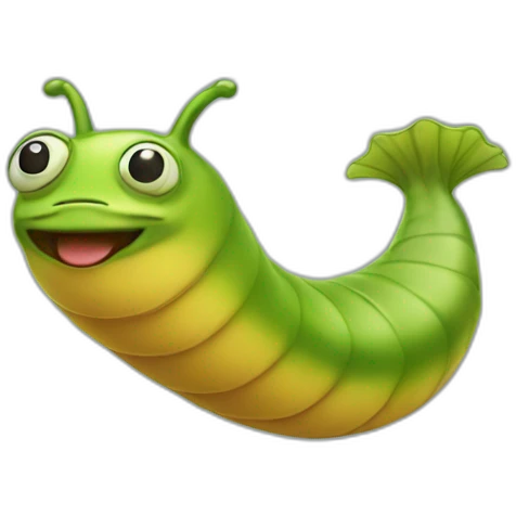 flying slug emoji