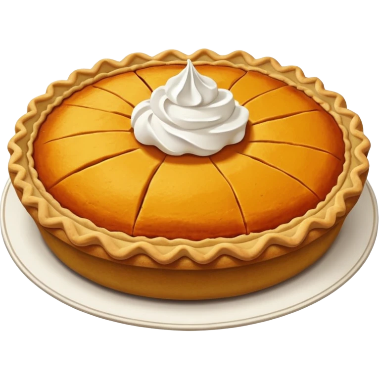 Pumkin pie emoji