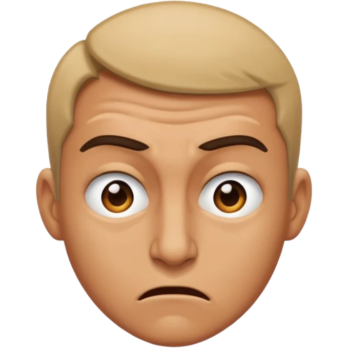 Contempt - feeling that someone or something is worthless emoji