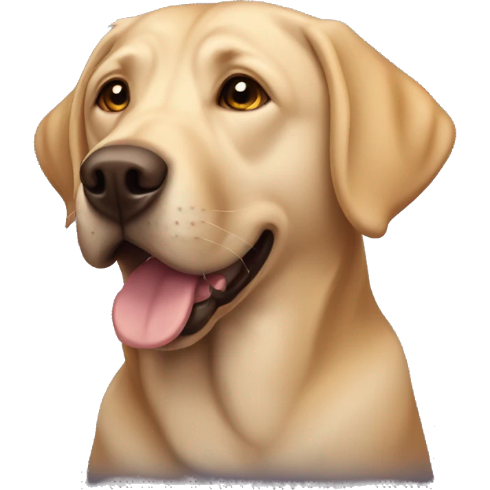 Labrador named max  emoji