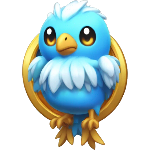 pokemon articuno pumpkin badge medal future socute emoji