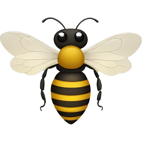 pregnant bee emoji