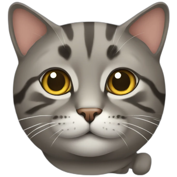 Cutty cat emoji