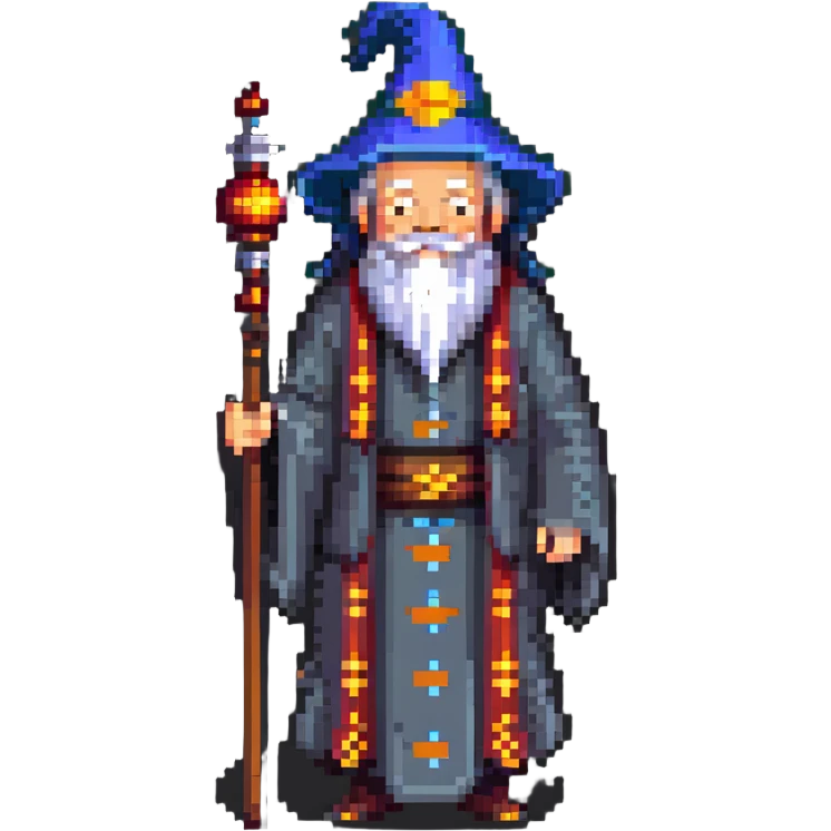 old Chinese wizard emoji