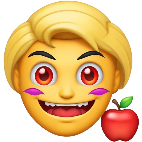 Evil gay emoji
