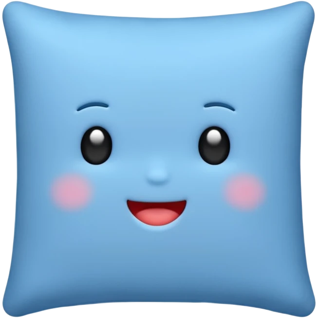 blue pillow emoji