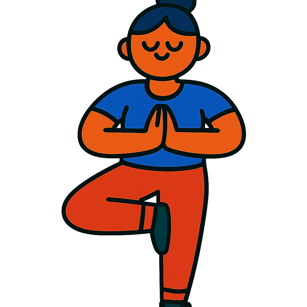 yoga pose emoji