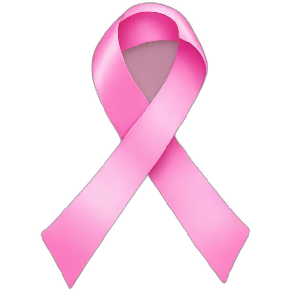 Pink ribbon emoji