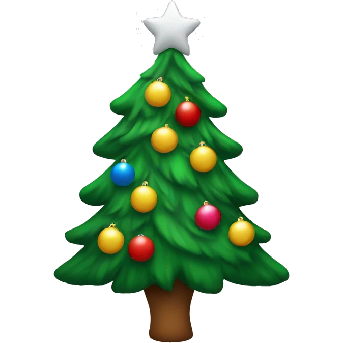Christmas tree emoji