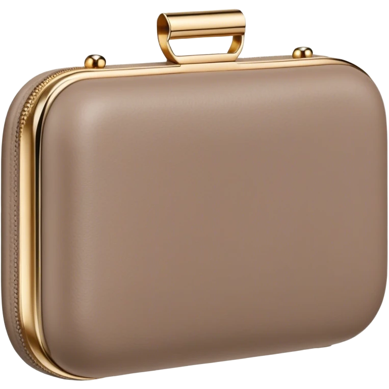 Taupe clutch emoji