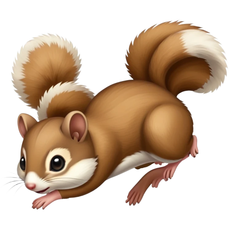 Flying squirrel emoji
