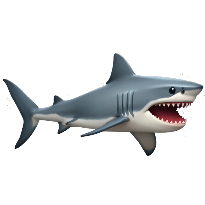 Shark red skin emoji