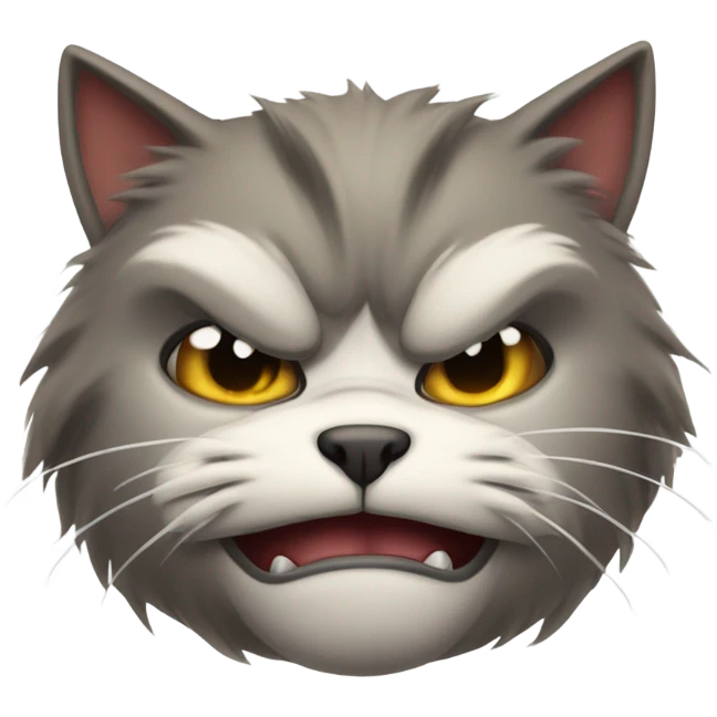 angry kitty emoji