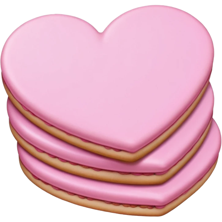 Natale rosa, biscotti estetico  emoji