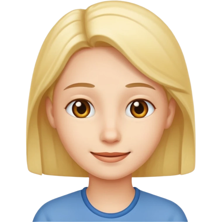 thinking with a smile emoji