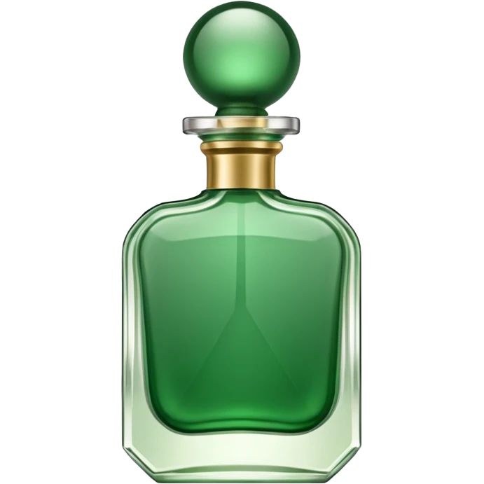 Perfume green bottle emoji