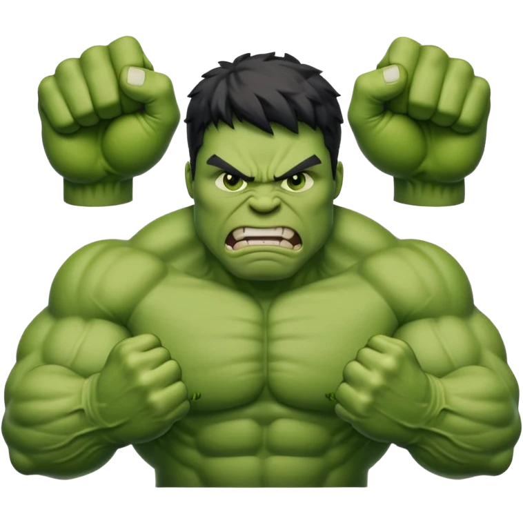 Strong Hulk emoji emoji