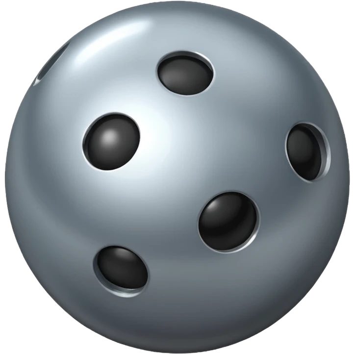 It is made of steel and is fat the centre emoji