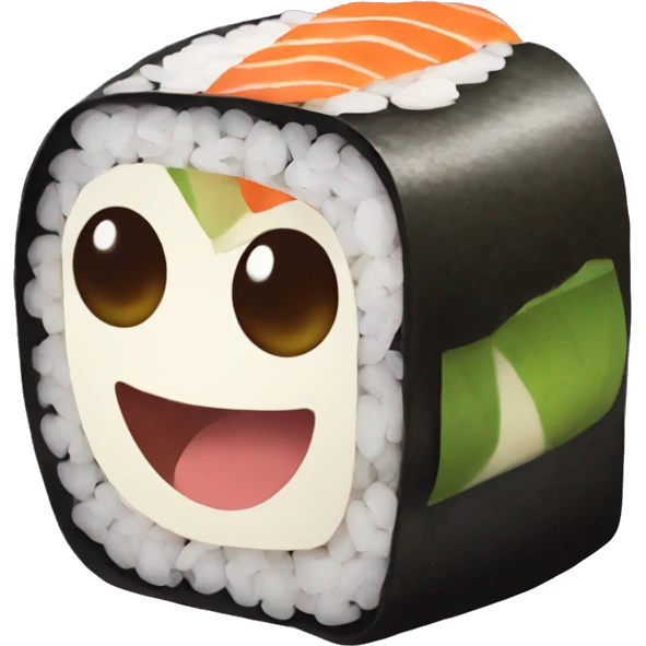 Sushi roll emoji