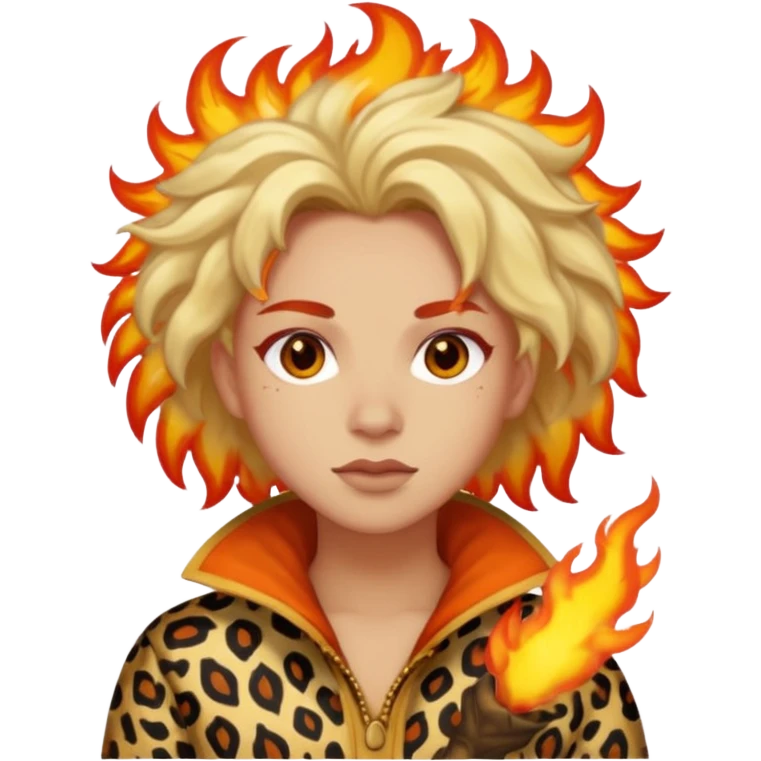 Dreamer, risk-taker, Fire, like animals emoji