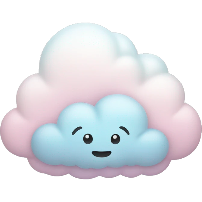 Pastel Cloud emoji