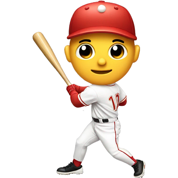 Baseball and slugger emoji