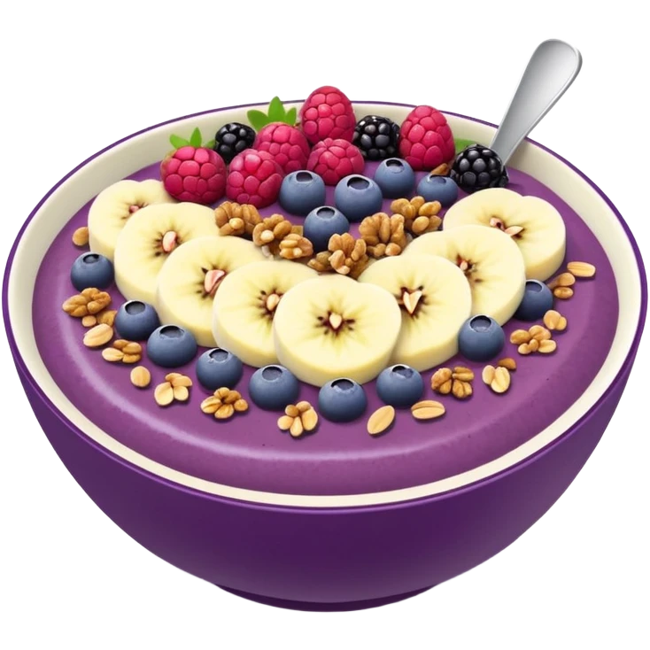 açaí smoothie bowl emoji
