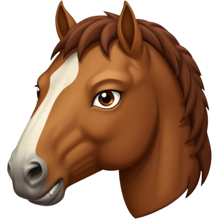 angry horse emoji