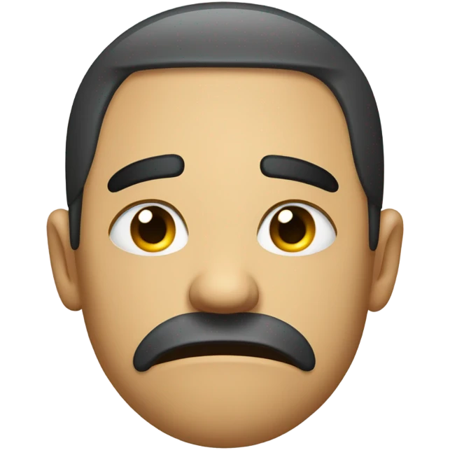 dissapointed face emoji