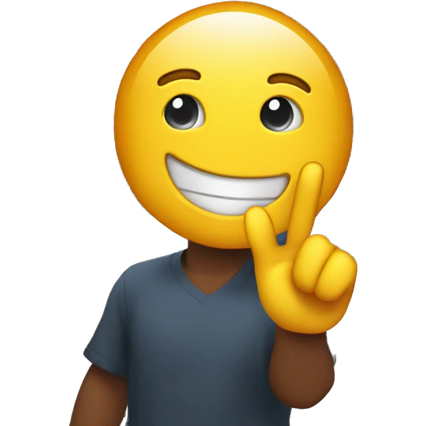 Emoji waving around the hong ko emoji
