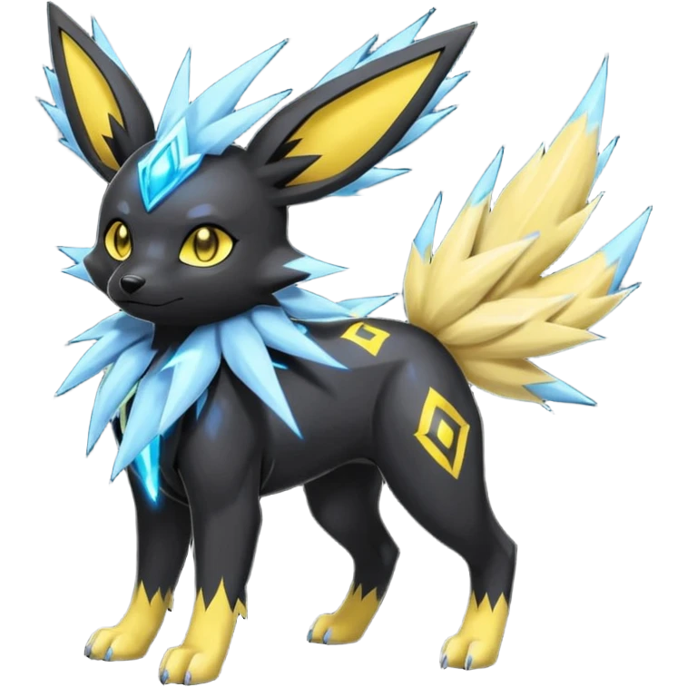 Umbreon-Manectric-Jolteon-Fakemon-hybrid -fusion- full body emoji