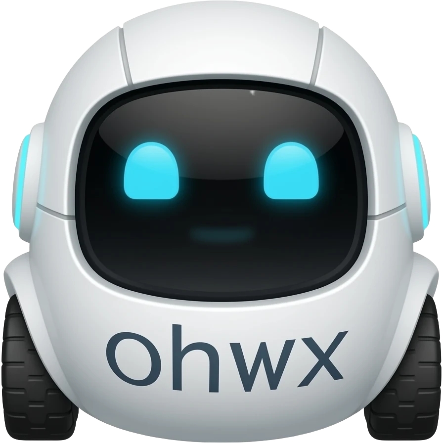 Ai chinese delivery robot emoji