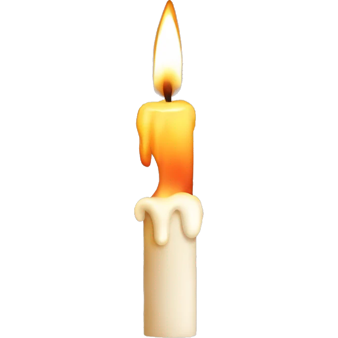 Christmas candle  emoji