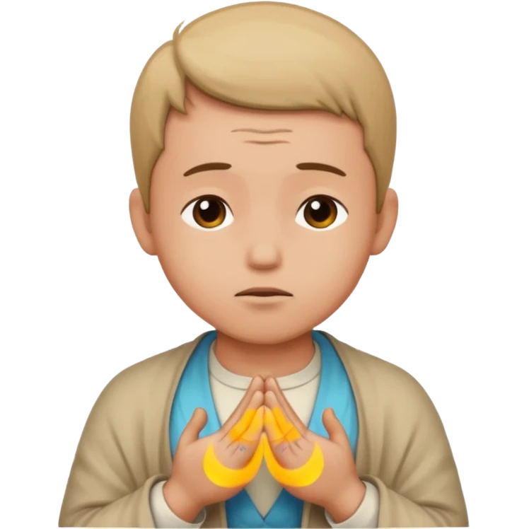 A moslem praying emoji
