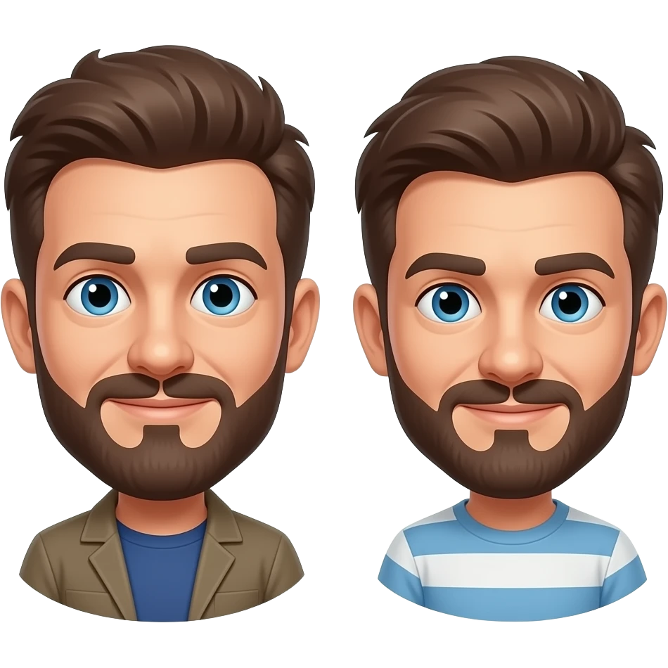 Mr Beast and Cuphead emoji