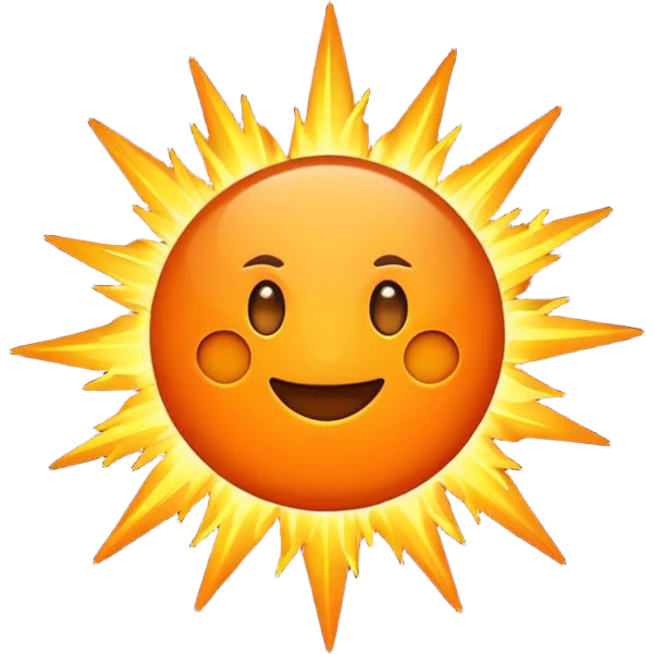 des étincelles lumineuses emoji