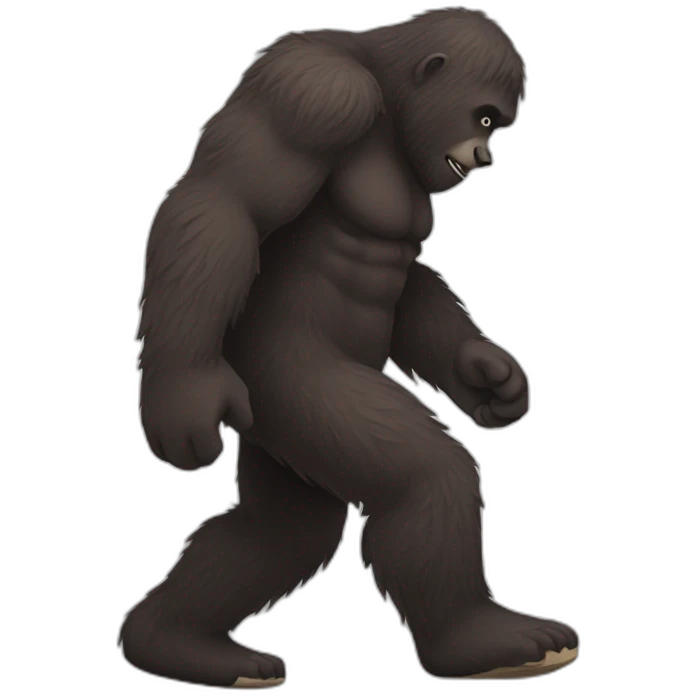 Big foot emoji