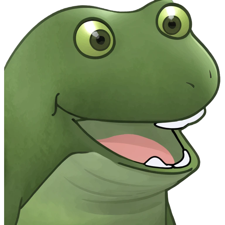 Sarcastic laugh emoji