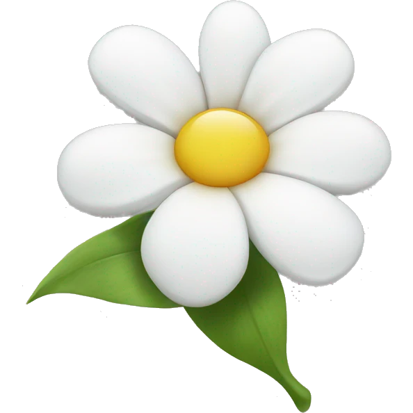 White flower emoji