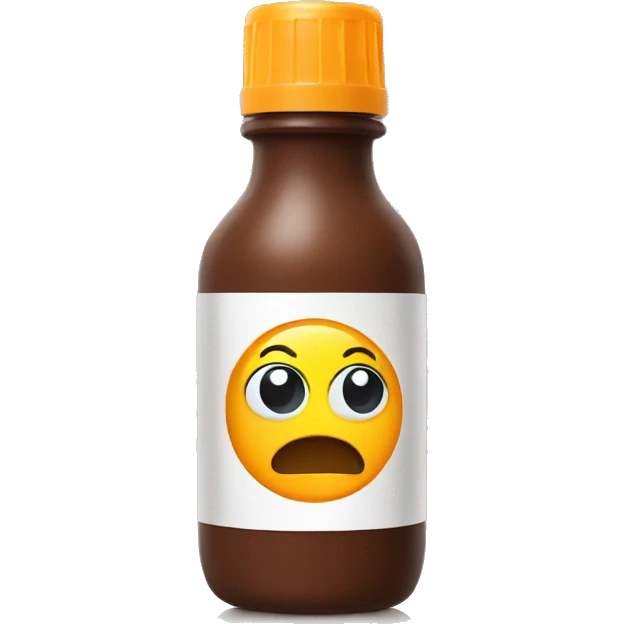 brown gel bottle emoji