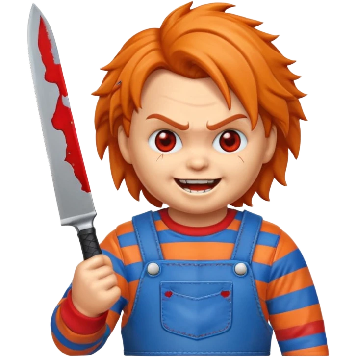 Un emojin de chuky emoji